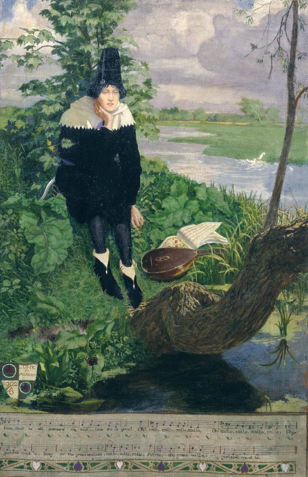 Oh! Willo! Willo! Willo! 1902 by Maxwell Ashby Armfield 1881-1972